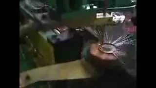 Automatic fan guard inner ring welding machine