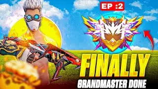 Finally Grandmaster Done ✅ Cs Rank Grandmaster Region In 30 Days | Ep 2 💔🙃 #freefire