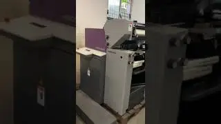 HEIDELBERGE QM -46-2, 2 colors & 1 color Offset printing machine, Size &ldquo; 13 x 18&rdquo;