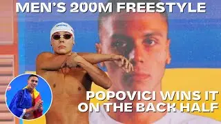 И Поповичи мчится к победе на дистанции 200 метров вольным стилем! 🇷🇴🥇