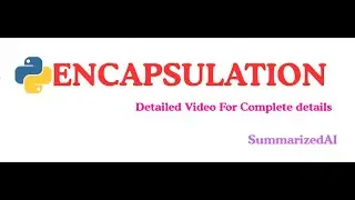 Encapsulation in Python Explained Simply | OOP Concepts for Beginners