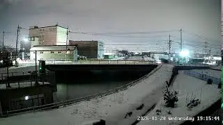 石川県金沢市新大徳川上流方面ライブカメラ Ishikawa Kanazawa Live camera.world.cam