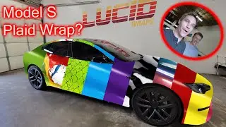 2021 Tesla Model S Plaid Wrap Reveal!