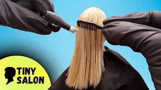 testing out FIBRE CLINIX VIBRANCY in the tiny salon! 💇&zwj;♀️Schwarzkopf Professional