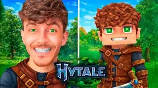 HYTALE É MELHOR QUE MINECRAFT? TESTEI O NOVO JOGO DE BLOCOS! 😱⛏️