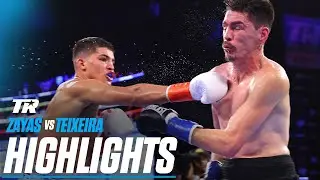 Xander Zayas Earns UD Against A Tough Patrick Teixeira | FIGHT HIGHLIGHTS