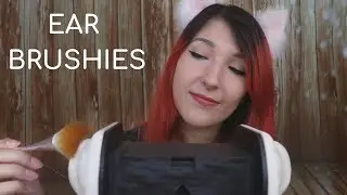 ASMR - EAR BRUSHING ~ Soft & Fluffy Brushing on Your Ears | 1 Hour ~