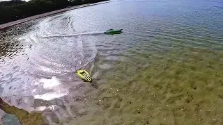Volantex SR85 AquaholicV2 et Kyosho jet stream 1000 😁