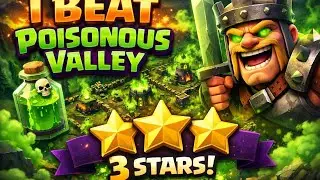 Epic Clash of Clans attack on Poison Square 💀🔥#ClashOfClans #CoC #PoisonSquare #3StarAttack