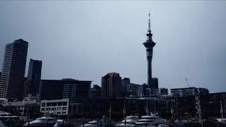 🎧 Soothing Gentle Rain in the Harbor of Auckland, New Zealand - 3 Hours for Relaxation and Sleep