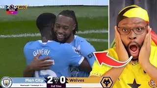 SEMENYO INSANE GOAL & GUEHI IS UNREAL! MAN CITY 2-0 WOLVES!