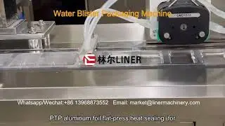 Automatic Water Blister Packaging Machine Liquid Sauce Food and Cosmetic Blister Packaging Machine