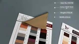 Premium TRSP Fabric (375G/M) | High Stretch & Perfect Drape for Suits & Scrubs #FabricSupplier