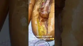 #banhmi#crispypork#pate#bonemarrow#foodie#flavors#yummyfood#deliciousfood#love