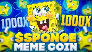 NEXT 1000x MEME? $SPONGE UP 400% TODAY! 🚀
