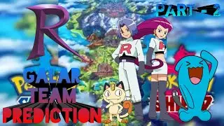 Team Rocket Galar Team Prediction | Part 2 | Team Pokelike