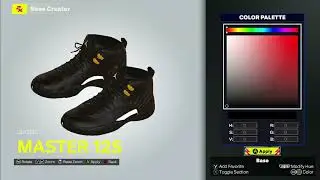 NBA 2K25 Next Gen Shoe Creator -Air Jordan 12 