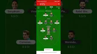 Mi vs Rcb mach best dream11 team #viratkohli #rohitsharma #my11circle #rcb #ipl #dream11 #dream11
