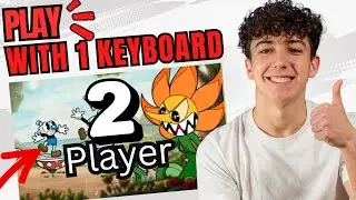 How to Play Cuphead 2 Player With One Keyboard 🎮 | Easy Setup 2025 Guide 🔥