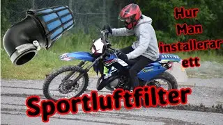 Hur man Byter till sport luftfilter & huvudmunstycke!!!