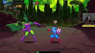 [Космическое вторжение Marvel] Бой с боссом Аннигилусом (финальный босс) с использованием лучшей ...