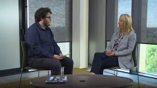 Birmingham student Harvey interviews Pro Vice Chancellor, Professor Kathy Armour