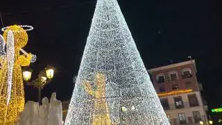 Comenzó la Navidad🎄 una Hondureña 🇭🇳en Madrid a si se comienza 🥹🇭🇳💪🏻