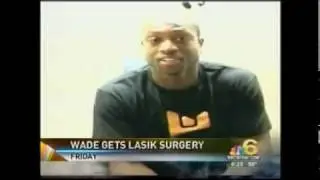 D-Wade's LASIK procedure with Dr. Cory Lessner is Featured on NBC
