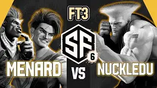 SF6 ⚡ MENARD vs NUCKLEDU  -  First to 3