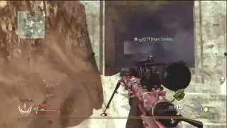 Call of Duty Modern Warfare 2 across the map no scope kitmarker