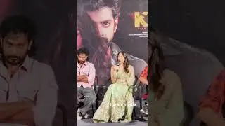 #shorts KJQ Heroine Yukti Thareja Speech | KJQ Movie Teaser Launch | Harshi Media