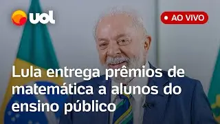 Lula fala ao vivo na premiação da Olimpíada de Matemática para alunos de escolas públicas no Rio