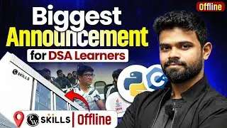 DSA Offline Batch Launch  | PW Skills is Coming with DSA Offline Batches |  PW Skills x Offline