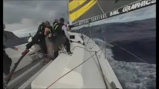Spinnaker Takedown Gone Wrong