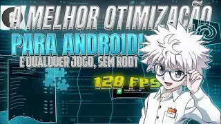 A MELHOR OTIMIZAÇÃO PARA ANDROID!! LIBRE 120FPS + DESEMPENHO 📁👾 (NO ROOT)