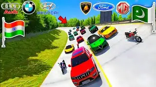 India Vs Pakistan | Gta 5 India Vs Pakistan Vs Super Cars Extreme Drag Race | Gta V Gameplay