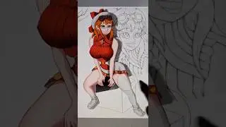 Time Laps Commission Art Made in Live #timelapse #viral #illustration #drawing #commission #oc #fyp