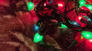 Polish Christmas lights! Magic light bulbs, cozy.