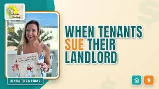 Landlords: When tenants sue their landlords-- How to deal with real estate rental lawsuits