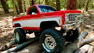 Traxxas TRX4 High Trail K10 on 3s: A Beast In The Woods!