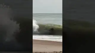 Matt Crego getting a long #tube in #novelty #wave #jacksonville #florida🎥 @ashernolan2671