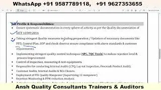 Live Interview for Quality Assurance