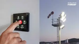 Grupo Rolear | Projeto Referência | Iluminação LED Campo de Futebol Municipal de S. Brás de Alportel