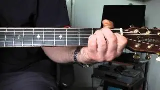 Play 'Drive In Saturday' by David Bowie. Guitar chords. Part 1.