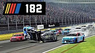 TRUEX GOES UP AND OVER! - NASCAR Heat 3 Career Mode #182