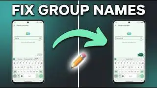 How to Name a Group Text on Android - Full Tutorial {2025}