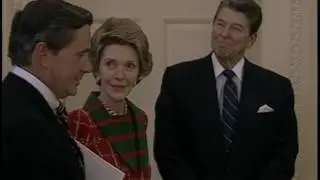 President Reagan’s Photo Opportunities in the Cabinet Room and Oval Office January 21-22, 1986