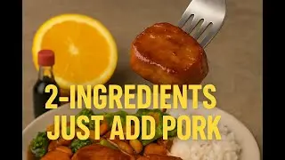This Pork Sauce is Just Orange Juice and Soy. Seriously.