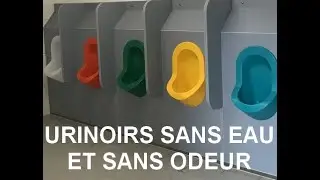 Urinoirs sans eau et sans odeur
