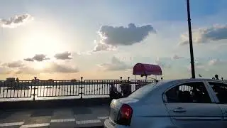 Sunset Drive-by Hussain Sagar Lake (Tank Bund)